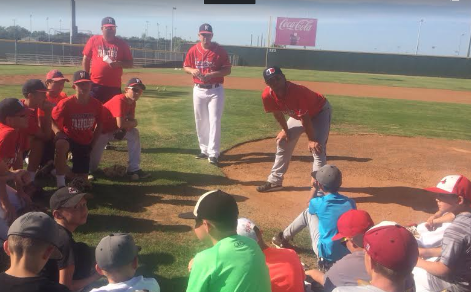 Former Traveler and Texas Ranger Randy Henry talking baseball